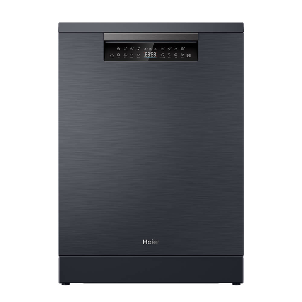 Haier Freestanding Dishwasher, 16 Place Settings, model HDWE16-46BK6IQ