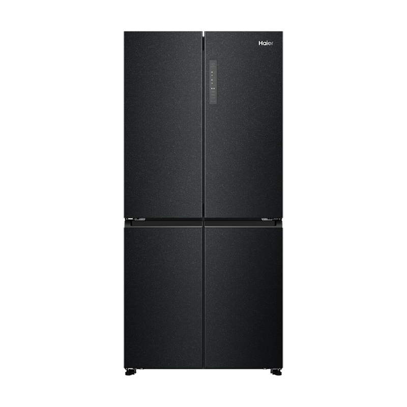 Haier 468L Four Door Fridge, Gemstone Black, model HRF 525MB