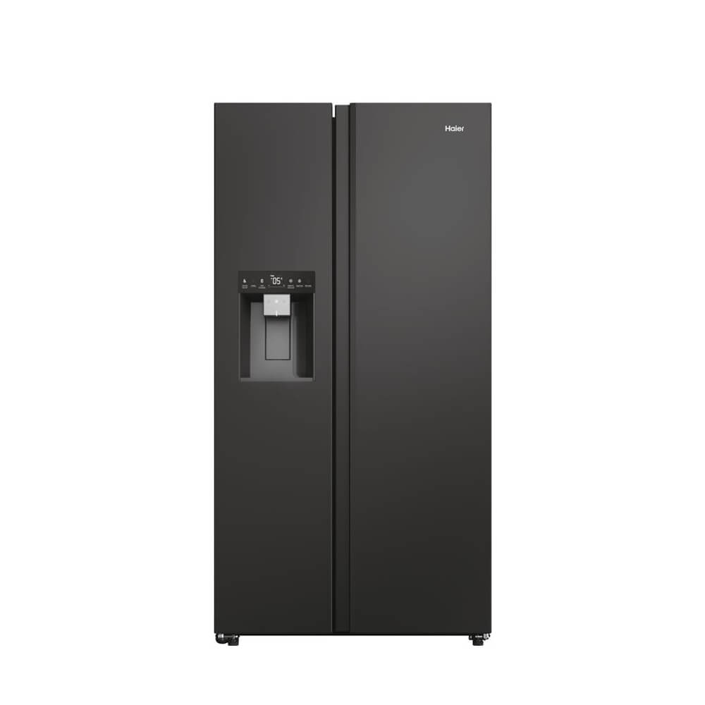 Haier 601L Side-by-Side Fridge, Sunlight Steel, model HSW59F18EIPT
