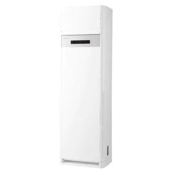 Hisense AUF-48HR4SMPA/AUW-48HT6SD 48000BTU Floor Standing Air Conditioner Cooling Only, model 48HR4SMPA/AUW, on display at BrianHub Electronics