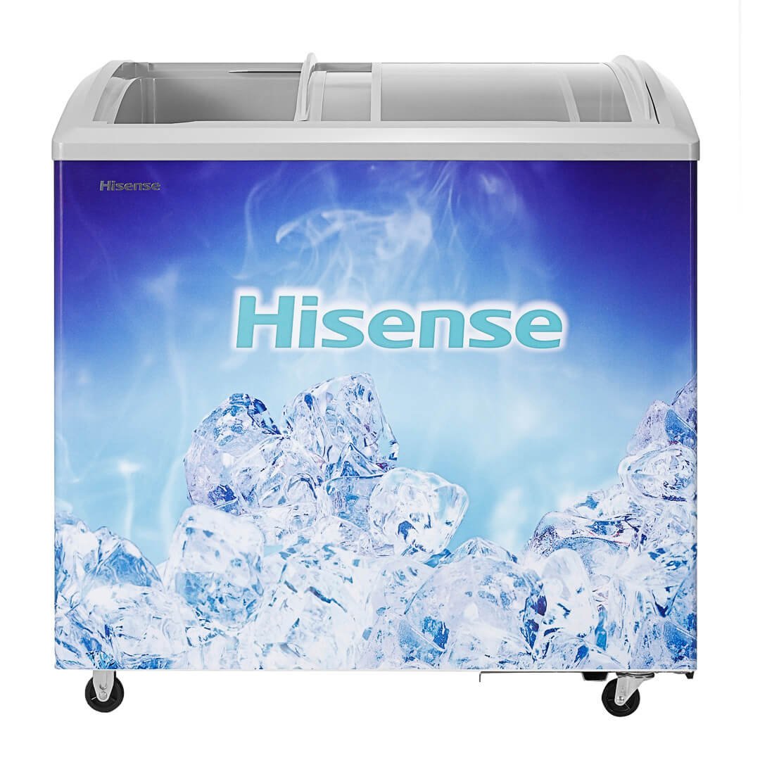 Hisense FC-27DD 201L Ice Cream Freezer, model 27DD, on display at BrianHub Electronics