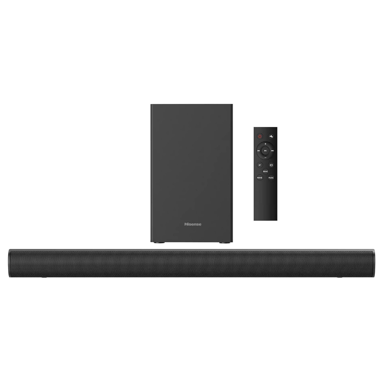 Hisense HS1800 2.1 Channel Soundbar: Immersive Audio Experience, model HS1800, on display at BrianHub Electronics