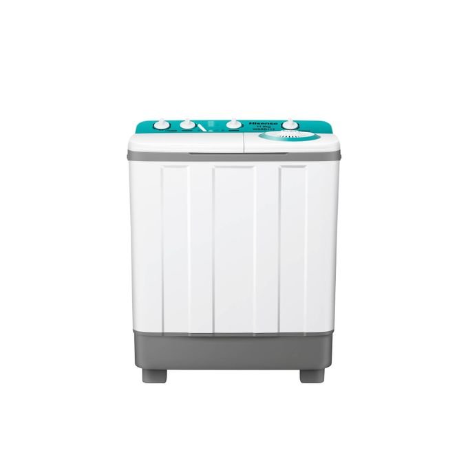 Hisense WSRB113W 11Kg Twin Tub Washer, model WSRB113W, on display at BrianHub Electronics